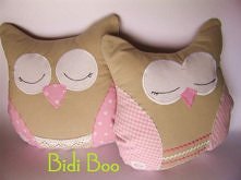 Podusie sówki "Beżowe Śpiochy"