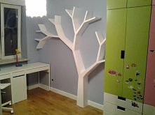 Półka jak drzewo 210x210x18cm