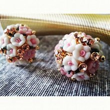 Kolczyki ZARA kwiatki Zapraszamy na nasz fanpage na Facebooku: Facebook/CMStyl