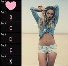 DZIEŃ PIERWSZY! Ja już mój trening zakończyłam, mimo, że nie chciało mi się za to zabierać :) Ale dałam radę... Pomyślałam o Was :) Jaki dałabym Wam wtedy przykład gdybym to ola...