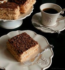 Ciasto Cappuccino (bez pieczenia) - Przepis - Słodka Strona