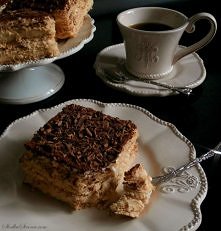 Ciasto Cappuccino (bez pieczenia) - Przepis - Słodka Strona