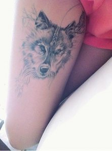 wolf tattoo