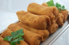 Krokiety z kaszą i kiełbasą (700 kcal)