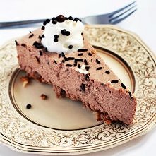 sernik florentyński czekoladowy na spodzie z płatków