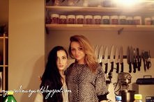 JA z Katarzyną Rajkiewicz z Hell's Kitchen :) 
Więcej zdjęć z tego spotkania znajdziecie na moim blogu :)