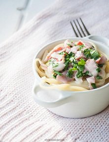 spaghetti mleczko kokosowe