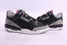 Air Jordans 3 Retro Nike Air Men Sport Sneakers Black/Grey
