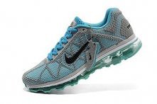 Women's Nike Air Max 2011-Cushioning Grey Blue Shoes