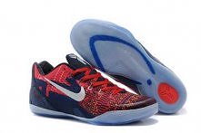 Women Low Kobe 9 EM Premium QS Training Shoes "Philippines" Laser Crimson/Reflective Silver/Obsidian Color