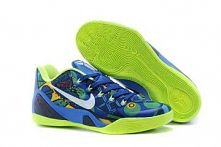 Game Royal with Venom Green and White Lady Kobe Bryant Sneakers 9 IX EM "Brazil World Cup" Low
