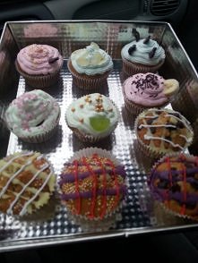 Moje babeczki bananowe :)