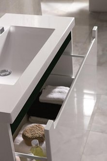 Szafka podumywalkowa - wstawka czarna.