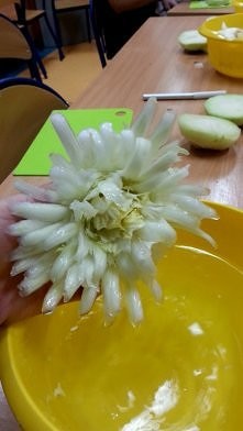 Carving - Kapusta Pekińska - Kwiat