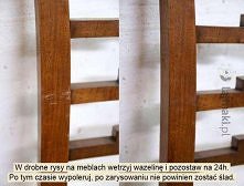 I po rysach na meblach