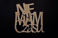 świetny zegar - nie mam czasu