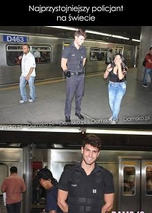 najprzystojniejszy policjant