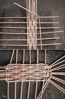 plecenie spodu kosza