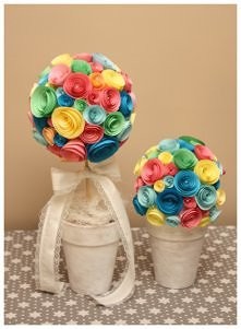 Moje DIY nowe drzewka :)