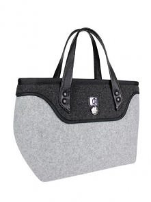 Filcowy kufer do ręki FLOWERBAG