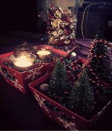 Do stroików dołączył słoik wypełniony cukierkami :)