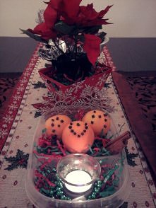 Ulubiony zapach. Goździki w pomarańczach.