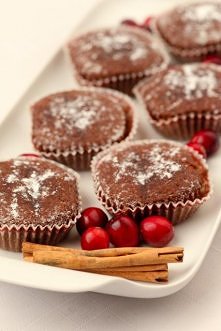 Babeczki czekoladowe z przyprawami korzennymi (240 kcal)