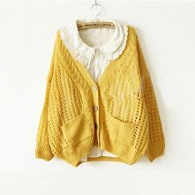 Unique Fresh Floral Crochet Cardigan