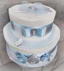 Torcik z 65 pampersów :)