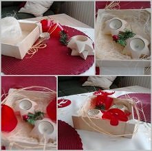 moja świąteczna ozdóbka na stół