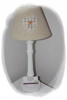 Lampa biała styl prowansalski