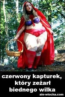 czerwona kapturzyca