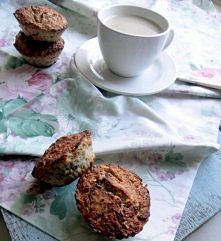 pomysł na śniadania do pracy / szkoły - babeczki jabłkowo- cynamonowe bez grama mąki !