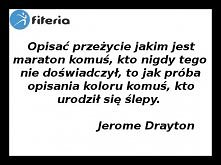 Trudno opisać maraton