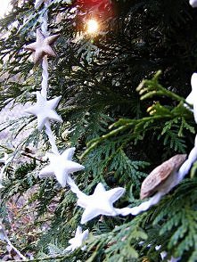 Łańcuch na choinkę DIY
Szczegóły na barbea.blogspot.com