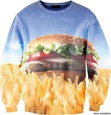 bluza hamburger