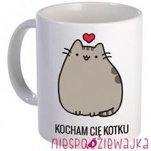 Kubek ceramiczny o pojemności 330 ml - Kocham Cię Kotku ...