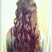 Brunette Braided Hairstyle