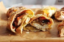 Chińskie bułeczkiz kurczakiem
Ilość porcji z przepisu: 8 bułeczek.

Ciasto:

140 ml lekko ciepłego mleka
łyżeczka drożdży suszonych
łyżeczka cukru
2 szklanki mąki pszennej
szczy...