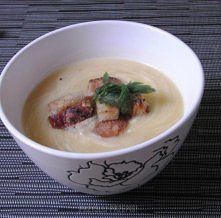 Krem kalafiorowy (90 kcal)