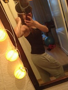 Praca nad rzeźbą, praca nad sobą :) Mini biceps :)
Anka Wirtualna Koleżanka blog