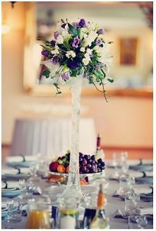 bukiet dekorujący stoły