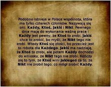 ktoś, każdy, jakiś, nikt