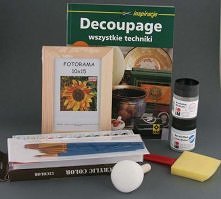 takiego prezentu nigdy nie odmówię - zestaw do decoupage - ale mój mąż marudzi gdy kupie choćby pędzelek, wiec marzenia raczej nie spełnią się:(