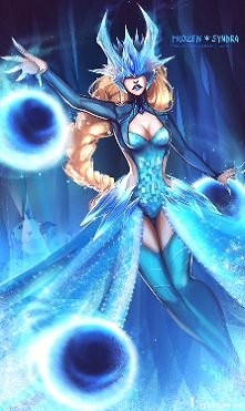 ... #League of Legends #Syndra #Elsa #Frozen