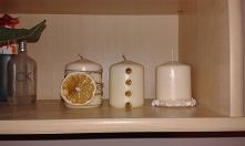 Świeczki z Ikei + moja wyobraźnia ;)