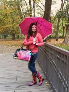 Kalosze i torebka (GIOSEPPO)