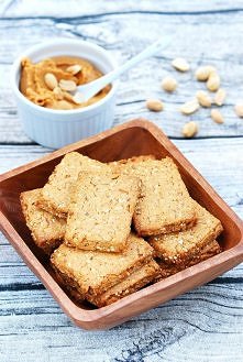 Ciastka z masła fistaszkowe...