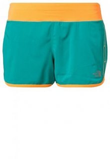 The North Face - The North Face EAT MY DUST Kr&oacute;tkie spodenki sportowe jaiden green/orange
