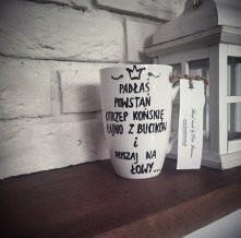 Kubek dla fanki koni z przymrużeniem oka